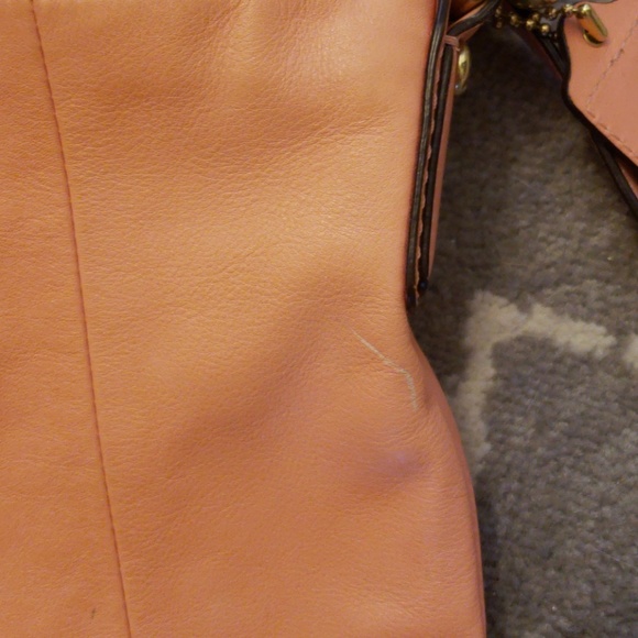 Coach - Rare Leather Hobo Purse "Kristen" - Picture 4 of 6